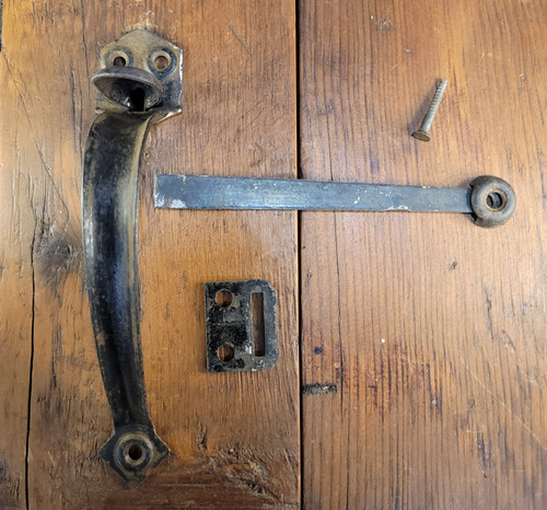 Antique thumb latch - antique,