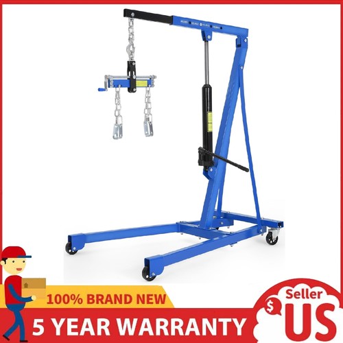 Hydraulic engine hoist with - engine,