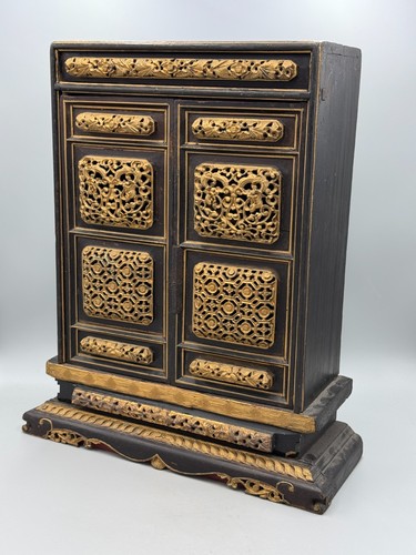 Antique 19th chinese black - c.,