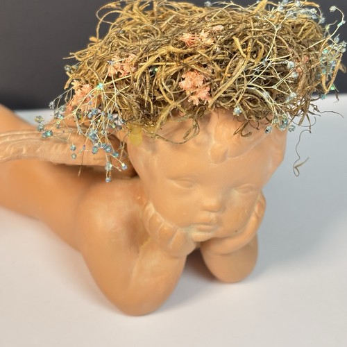 Terra cotta cherub - cotta, angel