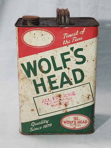 Vintage rectangular wolf - rectangular, wolf's