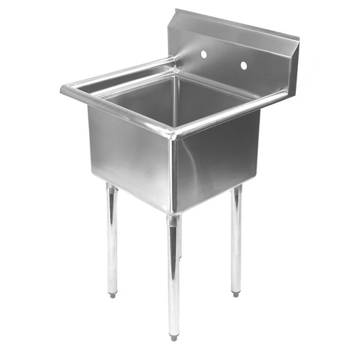 Stainless steel utility - steel, sink
