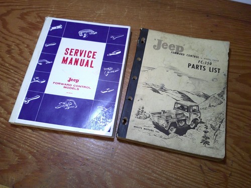 Jeep forward control manuals - forward,