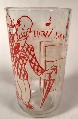 Mid century bar glass - mid-century,