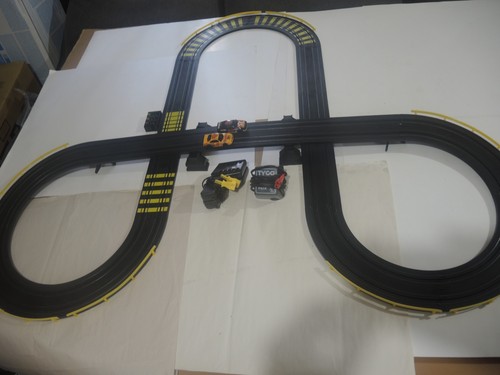 Tyco slot car tracks - car,
