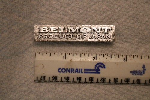 Belmont barber chair - -logo, tag