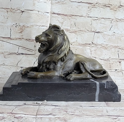Real bronze metal statue - real, on