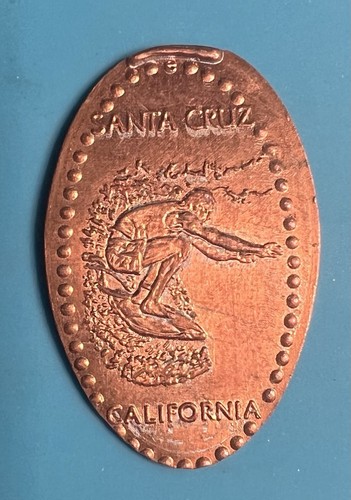 Elongated penny santa cruz - (santa,