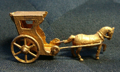 Vintage cast miniature finely - cast,