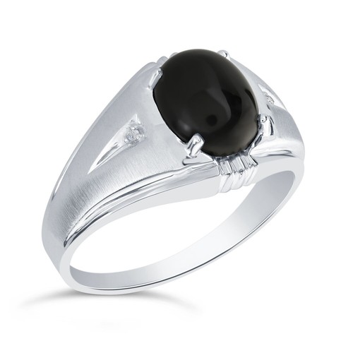Sterling silver oval cab x - sterling, 10