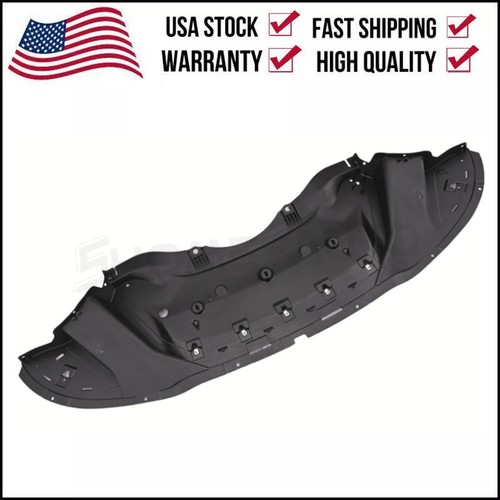 Front engine splash shield - front,