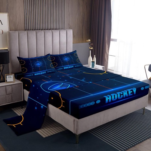 Ice hockey bedding set for - hockey,