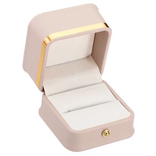 Velvet ring box single slot - ring,