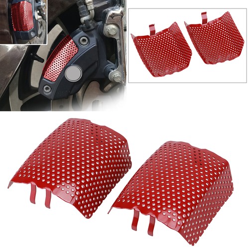 Red front caliper screen - red,