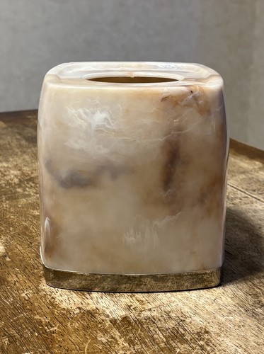 Vintage faux alabaster - faux, acrylic