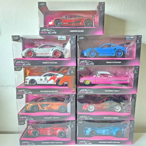 Pink slips scale - pink, 1/24