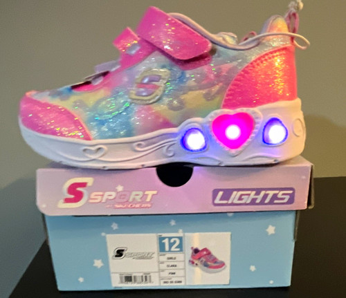 Sport skechers lights led - s,