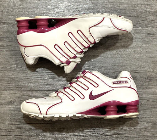 Nike shox white - white, pink