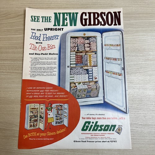 Gibson upright food freezer - upright,