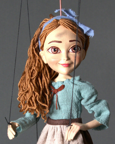 Czech folk art puppet - folk,