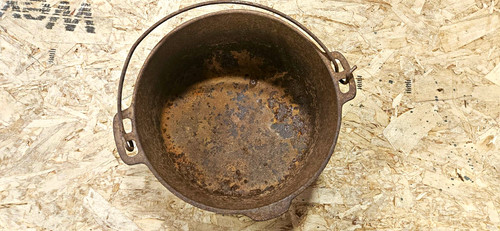 Cast iron cooking pot with - iron,