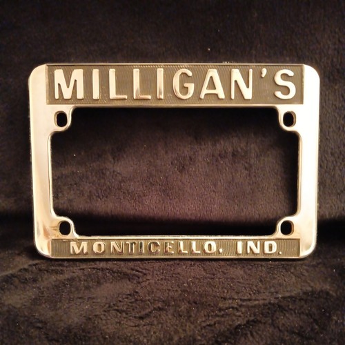 Milligan motorcycle license - milligan's,