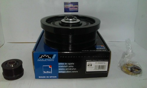 Motor shaft pulley alternator - shaft,