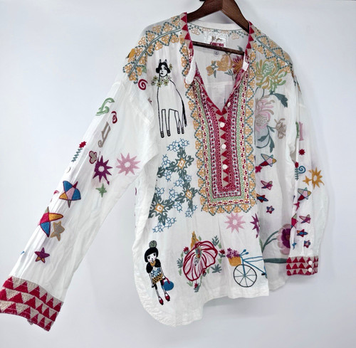Biya johnny was embroidered - biya, by