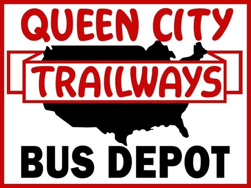 Queen city trailways bus depot - queen,