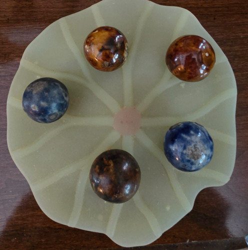 Bennington antique marbles - marbles,