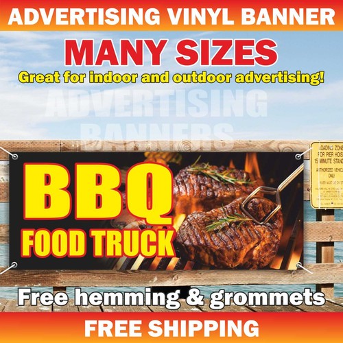 Bbq food truck advertising - food,