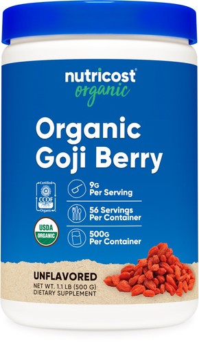 Nutricost organic goji berry - organic,