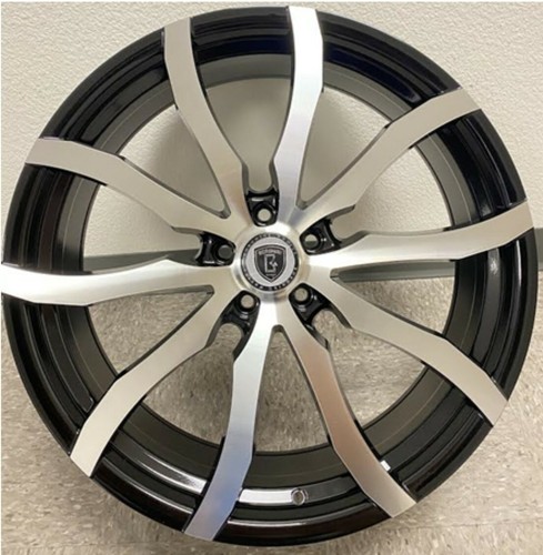Inch black machined - 22",