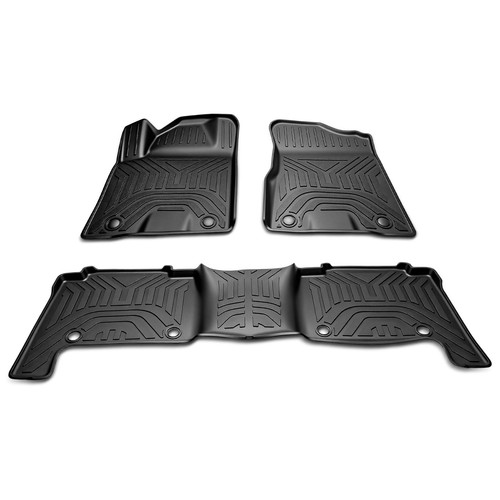 Front rear floor mats - 3x,