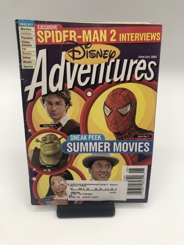 Disney adventures magazine - disney,