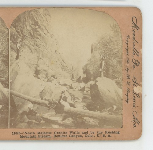 Granite walls mountain stream - walls,
