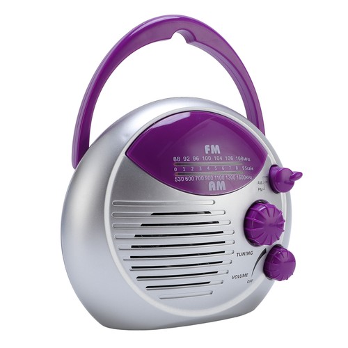 Water proof shower radio - water,