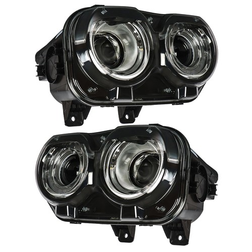 Led headlights halogen - led, head
