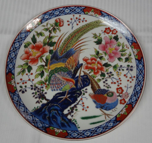 Japanese imari decor plate - decor,