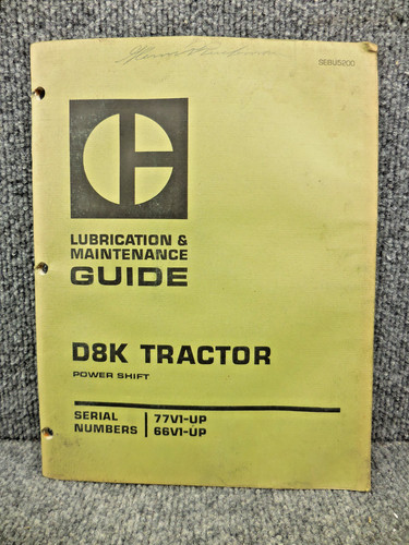 Cat caterpillar d8k crawler - d8k,