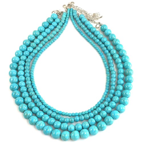Handmade gemstone necklace - handmade,
