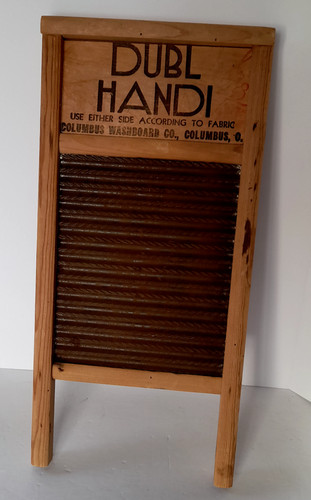 Vintage wash board wood - vintage, &