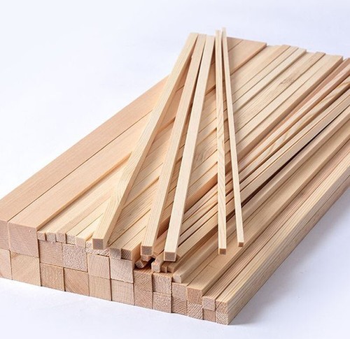 30cm balsa square wood - balsa,