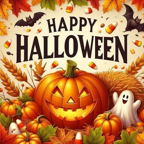 Halloween pumpkin diamond art - pumpkin,