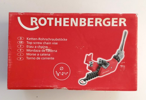 Rothenberger chain pipe vice - rothenberger,