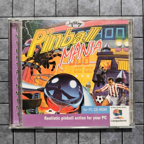 Pinball mania 1996 softkey - mania,