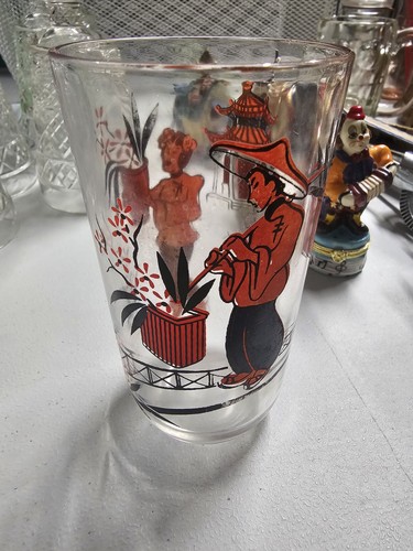 Vintage mcm asian pagoda - asian,