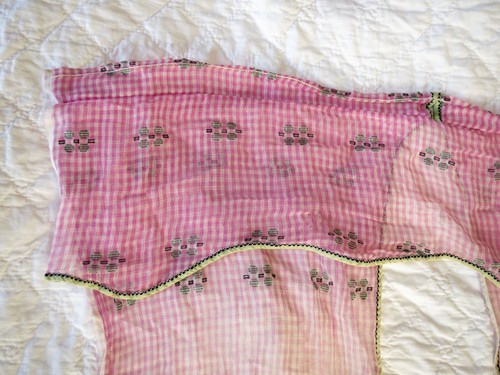 Rare antique deco curtain - antique,
