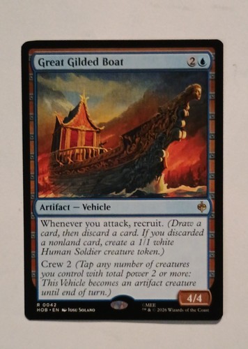 Great gilded boat the hobbit - boat,