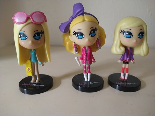 Lot three barbie tokidoki - barbie,